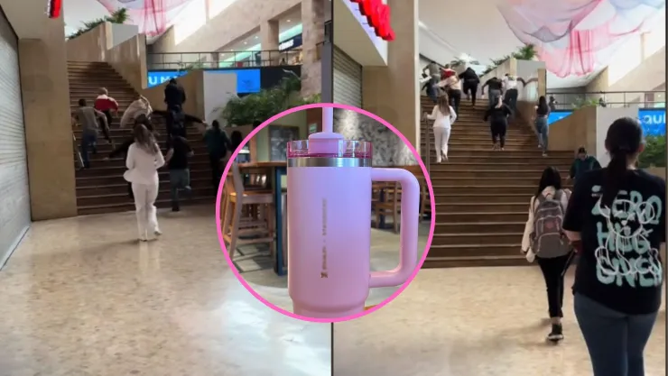 En Culiacán se ‘pelean’ por los famosos termos rosas.