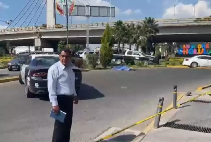 Asesinan a balazos a sujeto en la Recta a Cholula