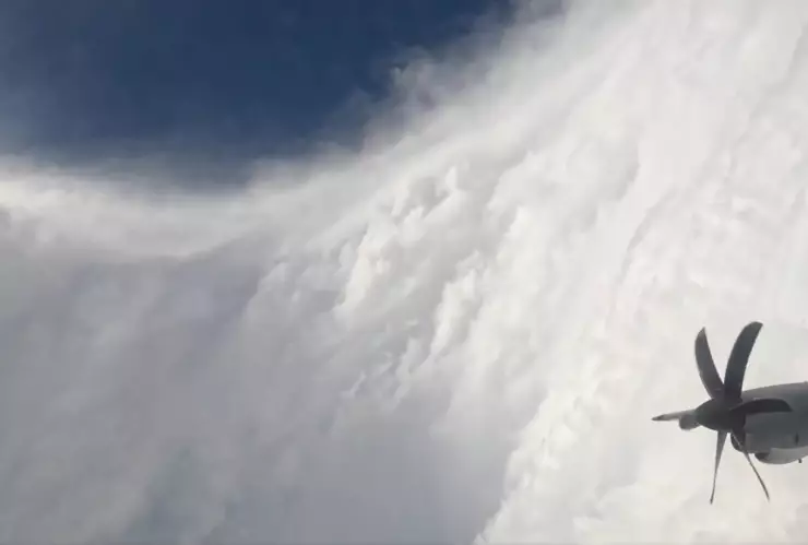 Ojo del huracán Melissa 2025 captado por un cazahuracanes.jpg