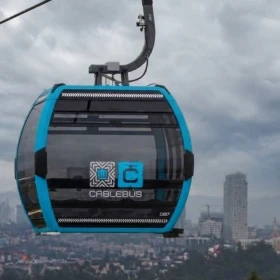 Desalojan Línea 3 del Cablebús por tormenta eléctrica