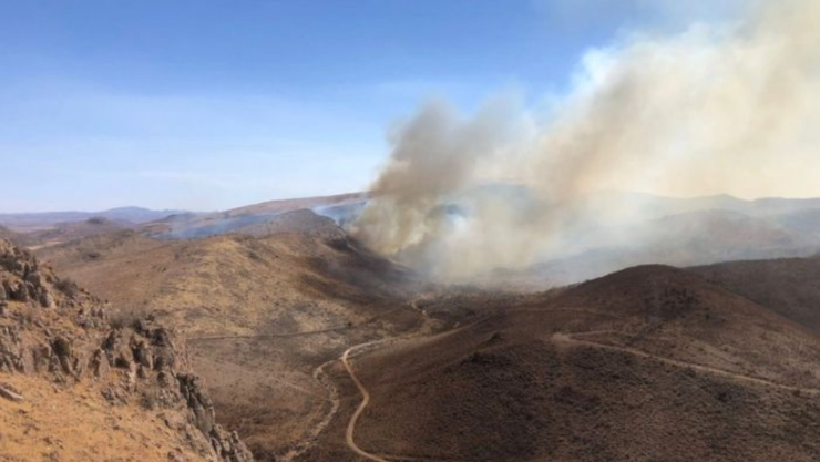 Incendio forestal en Chihuahua