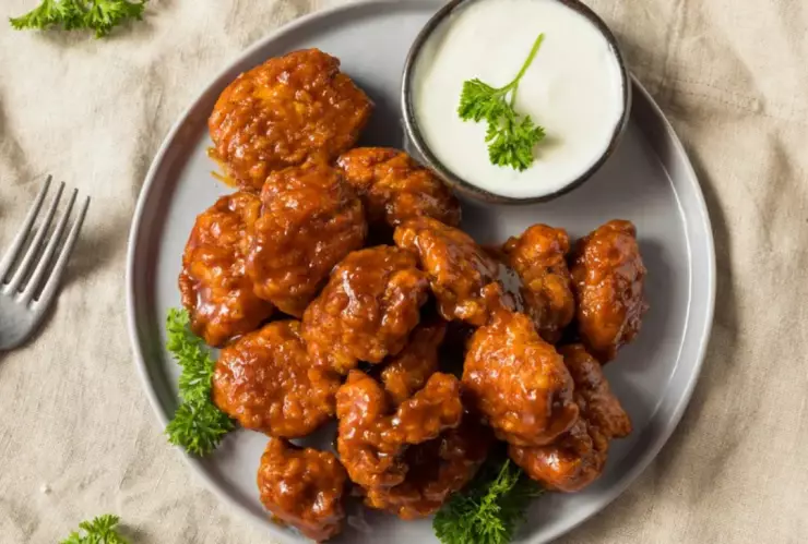 Los Boneless una opción para la cena de Navidad.