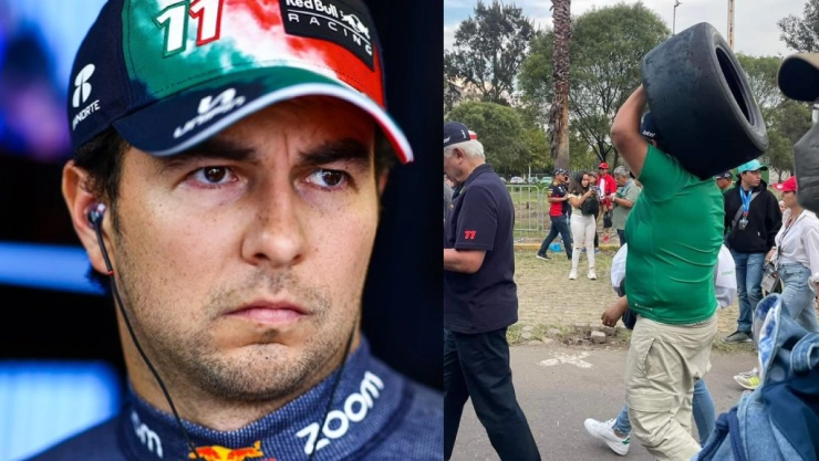 fan se lleva llanta del GP México