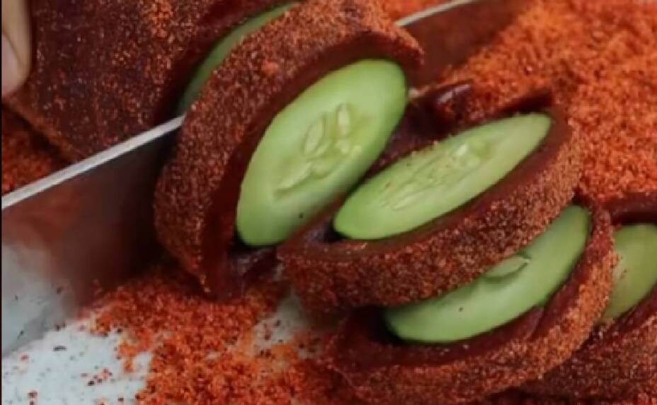Video: Sushi de pepino con chamoy se viraliza en TikTok sushi de pepino
