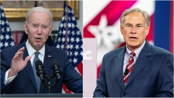 Joe Biden y Greg Abbott enfrentados por el T&iacute;tulo IX