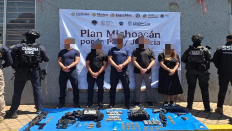 Detienen a funcionarios de Chavinda por nexos con el CJNG