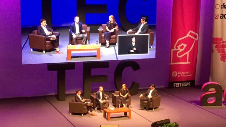 Ricardo Anaya en el Tecnológico de Monterrey