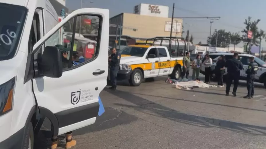 Tráiler atropella y mata a mujer en Azcapotzalco.