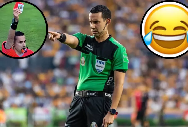 Ya es viral: el &aacute;rbitro mexicano que sac&oacute; una tarjeta roja junto a la Virgen de Guadalupe