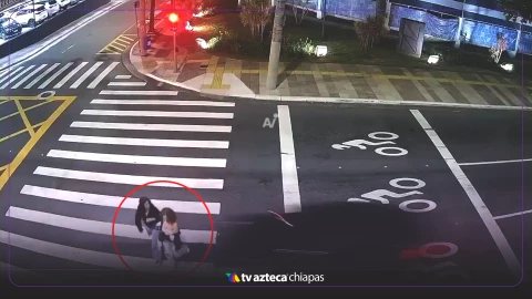 Video de mujeres atropelladas por auto a exceso de velocidad