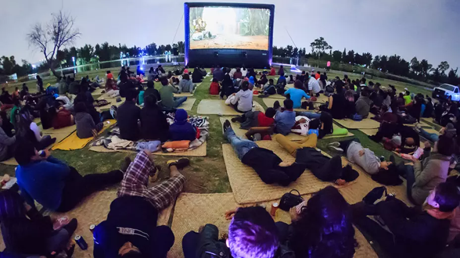 Ya se acerca el primer Lagocinema del año en el Bosque de Aragón