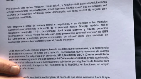 Documento avión