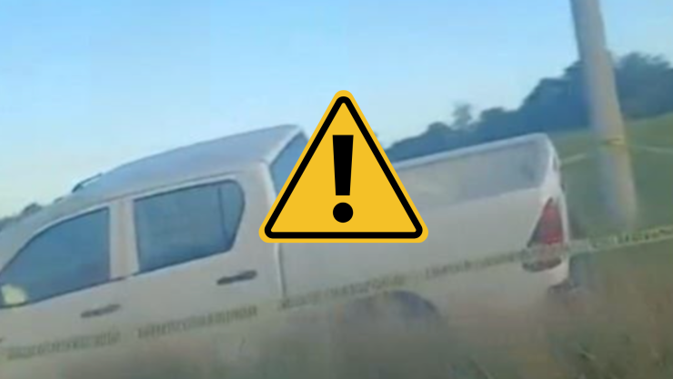 Movilización en la carretera Amozoc-Nautla hoy sábado