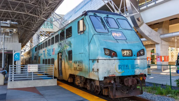 El transporte Tri-Rail de Miami