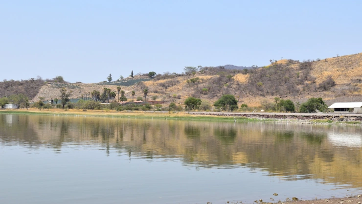 Nivel de la presa el salto en Jalisco.jpg