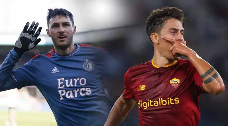 Santiago Giménez y Paulo Dybala se enfrentan en la Europa League
