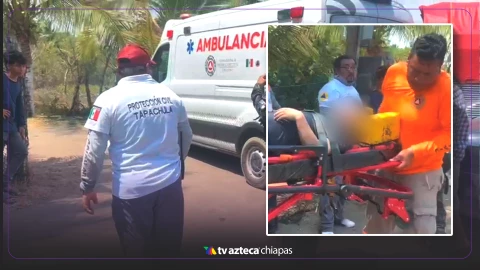 Rescatan a dos menores en riesgo de ahogamiento en playas de San Benito, Tapachula