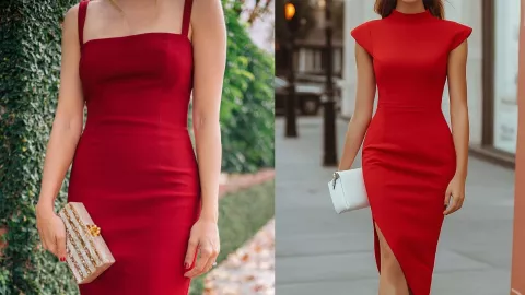 11 modelos de vestidos que puedes usar en Navidad o Año Nuevo: son sencillos, pero elegantes