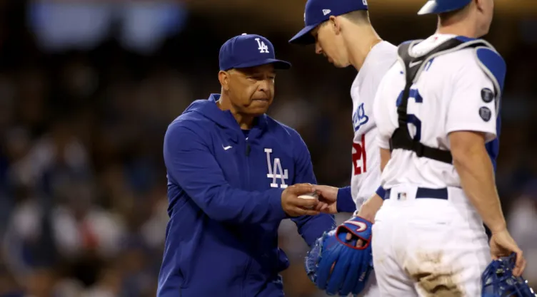 Division Series - San Francisco Giants v Los Angeles Dodgers - Game Four