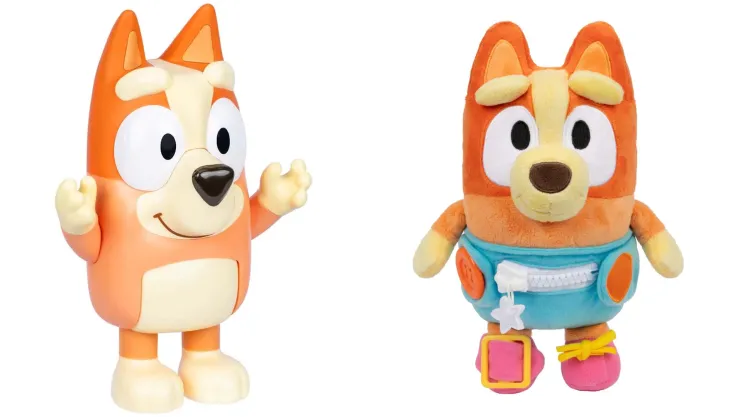 Juguetes de Bingo de la caricatura de Bluey