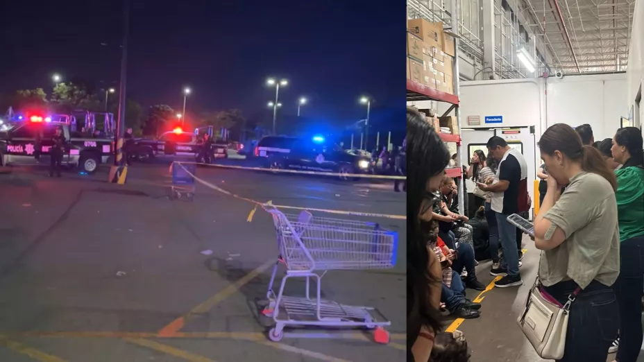 Balean a un hombre en estacionamiento de supermercado en Culiacán