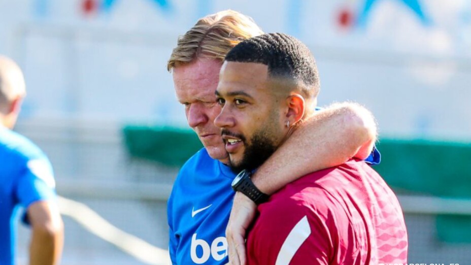 Memphis Depay y Koeman