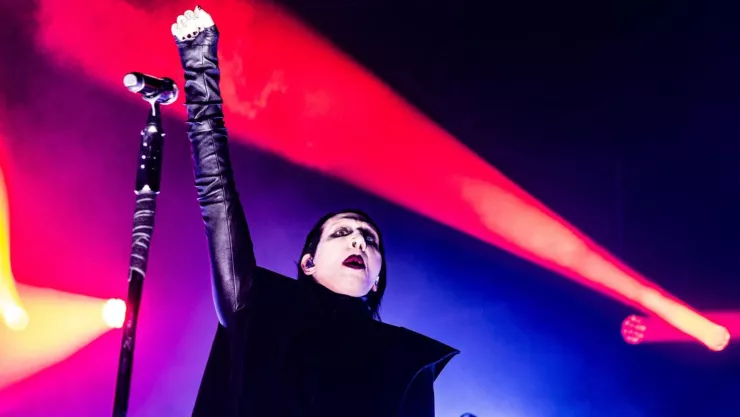 Marilyn Manson causa furor en la Feria Nacional Potosina
