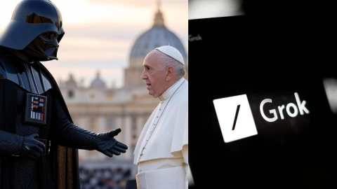 Imágenes creadas con Grok, la nueva inteligencia artificial de la red social X