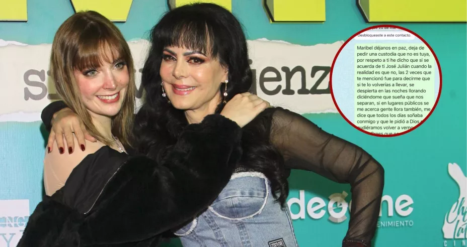 Imelda Tuñón exhibe mensajes que serían amenzas de Maribel Guardia.jpg