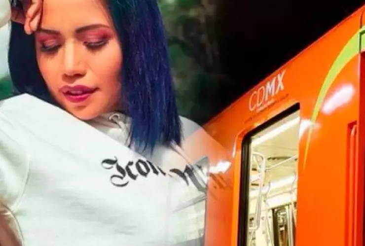 Luna Bella en el Metro CDMX