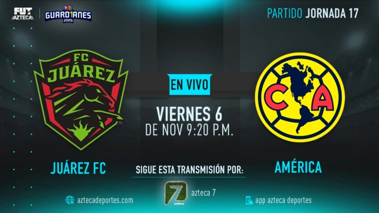 FC Juárez vs América | Jornada 17 Liga MX 