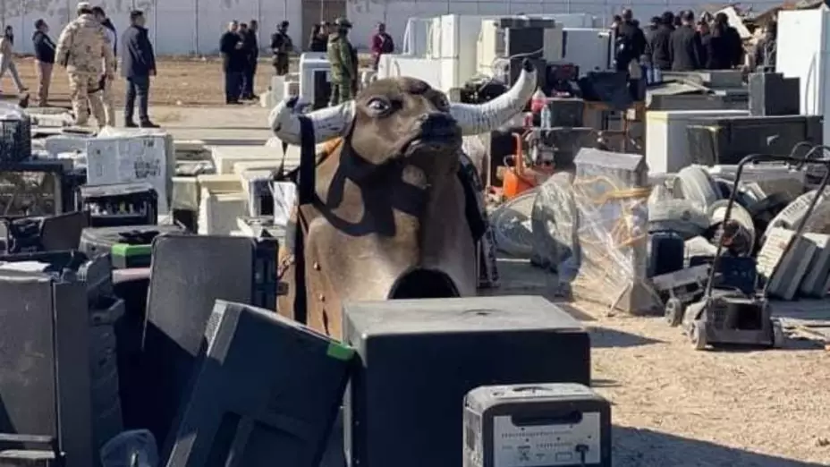 Ciudad Juárez Cereso 3 toro mecánico operativo