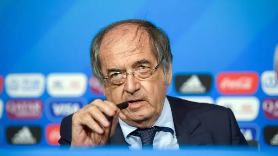 Noel Le Graet Presidente de la FFF