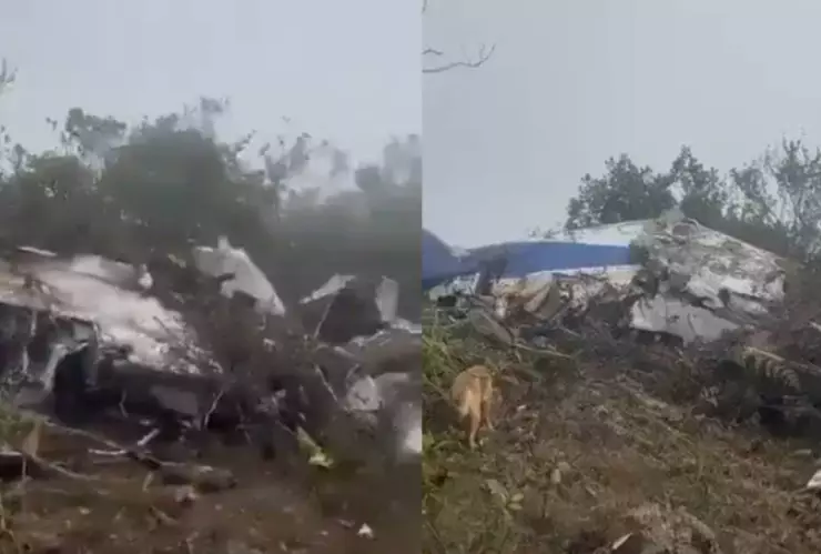 Se estrella avión en Colombia