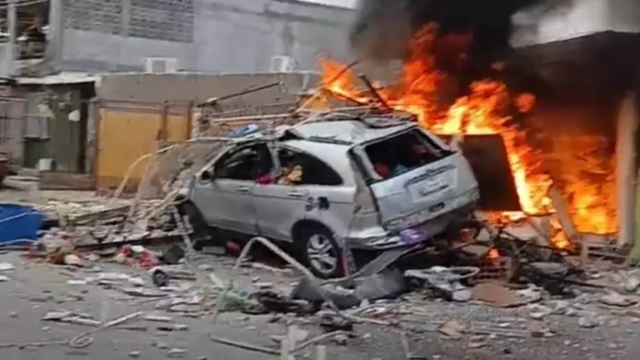 Explosión acumulación gas emergencia Nuevo Laredo Tamaulipas