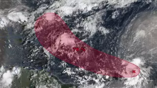 nuevo ciclón en el Atlántico