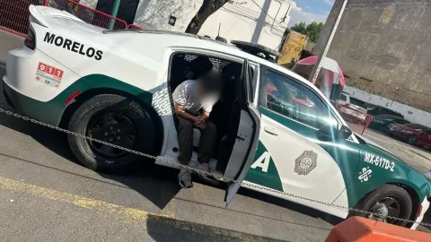 El joven entrega grabado por abandonar a bebé en Tultitlán, se entregó.
