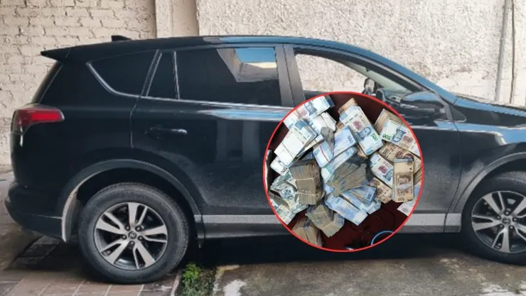 En Nayarit, descubrieron más de 5 millones de pesos escondidos en una llanta