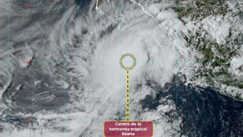 Tormenta tropical Ileana México