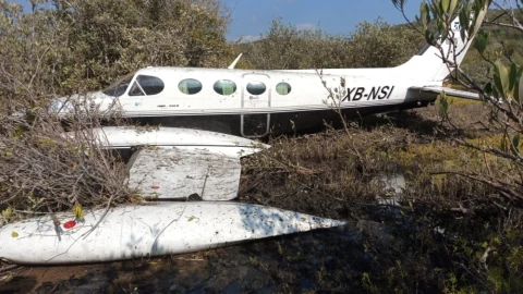 avioneta desplomada en Jalisco