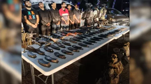 Seis detenidos tras enfrentamiento en San Pedro, Navolato