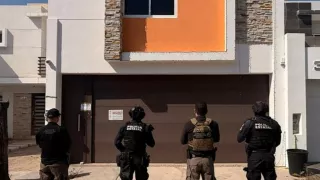 Catean casa donde ocurrió balacera, en Espacios Barcelona, Culiacán