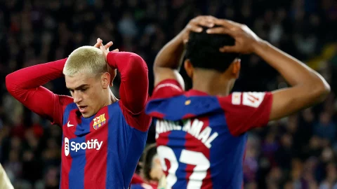 Jugadores del Barcelona