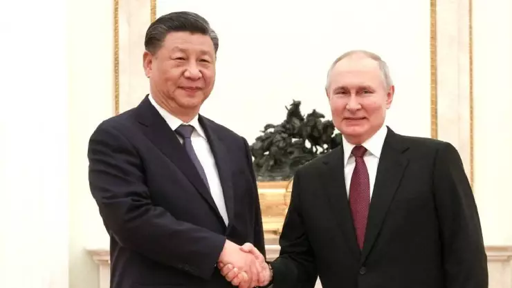 El presidente de Rusia, Vladímir Putin, recibió en Moscú a Xi Jinping, mandatario chino, en medio de la guerra en Ucrania.