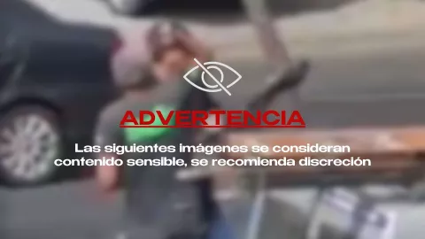 VIDEO: Automovilista es golpeado brutalmente con una llave francesa durante una discusión de tráfico