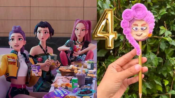 Kpop Demon Hunters Ideas para personalizar tus lápices este regreso a clases 2026.jpeg