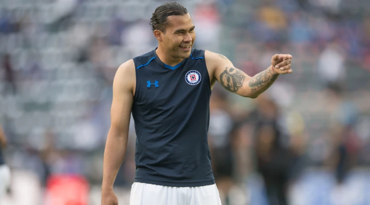 Gullit Peña como jugador de Cruz Azul