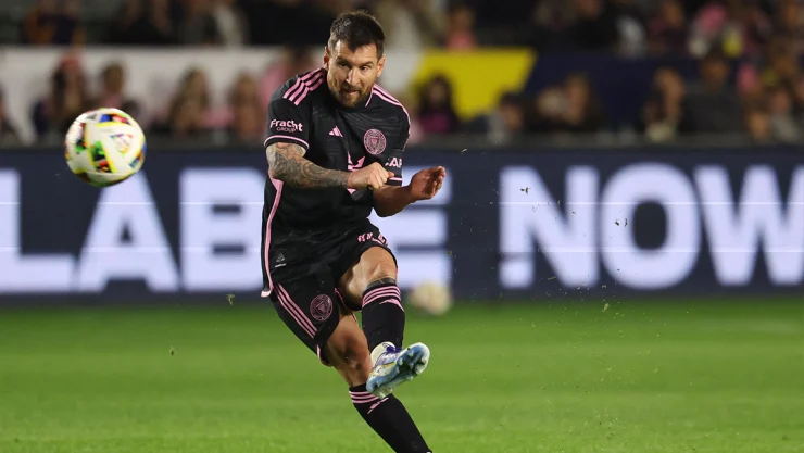 Lionel Messi con el Inter Miami