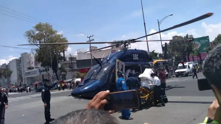 traslado aéreo en la CDMX