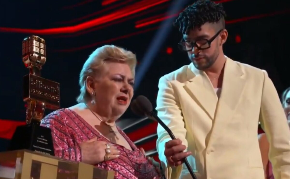 VIDEO: Paquita la del Barrio llama inútil a Bad Bunny